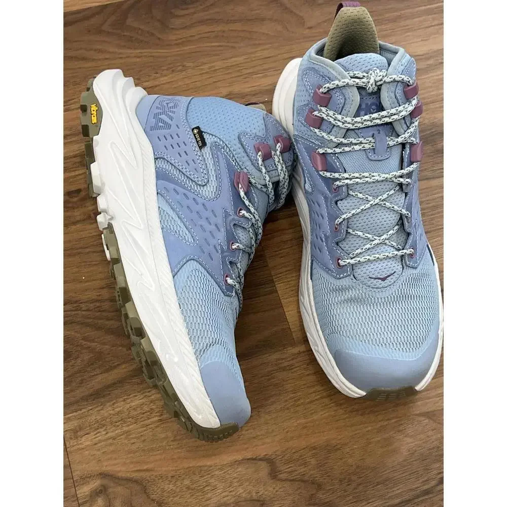 Hoka One One Anacapa 2 Mid GTX Blue Women's Outdoor Shoes - Picture 3 of 7